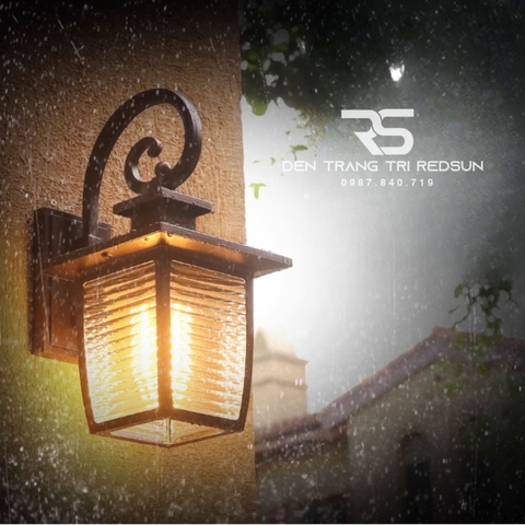 Đèn Tường Chùa Hợp Kim Lắp Ngoài Trời DT-C614