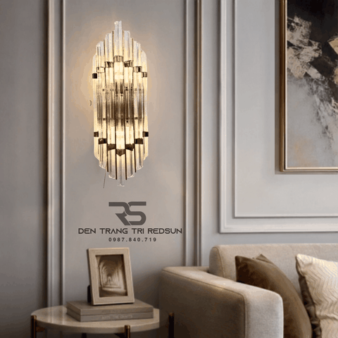 Đèn Tường Pha Lê Trang Trí Phòng Khách, Phòng Ngủ, Phòng Ăn Hiện Đại DT-C6625