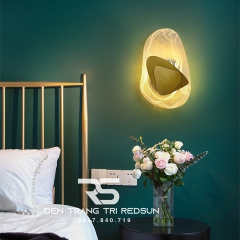 Đèn Tường Trang Trí Phòng Khách, Phòng Ngủ, Cầu Thang Phong Cách Bắc Âu Chất Liệu Pha Lê DT-118