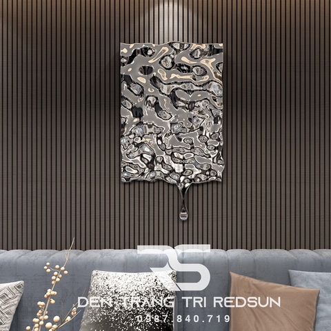 Tranh Treo Tường Nghệ Thuật Trang Trí Phòng Khách, Phòng Ngủ, Hành Lang Gợn Sóng Phong Cách Hiện Đại DDC-002