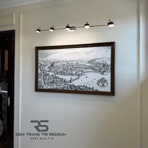 Đèn Soi Tranh, Soi Gương Hiện Đại Lắp Trang Trí Phòng Khách, Phòng Ngủ, Phòng Tắm DT-C6061/5