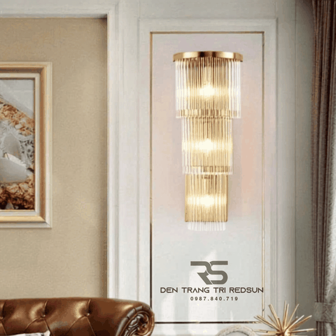 Đèn Tường Pha Lê Trang Trí Phòng Khách, Phòng Ngủ, Phòng Ăn Hiện Đại DT-C6606