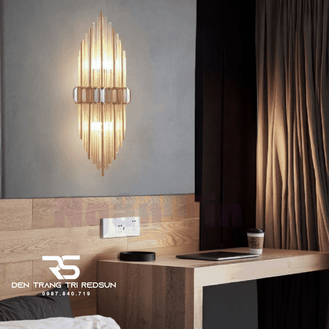 Đèn Tường Pha Lê Trang Trí Phòng Khách, Phòng Ngủ, Phòng Ăn Hiện Đại DT-C6607