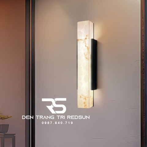 Đèn Tường Giả Đá Cẩm Thạch Trang Trí Ngoài Trời Nhà Hàng, Khách Sạn, Biệt Thự, Sân Vườn DTOD-006