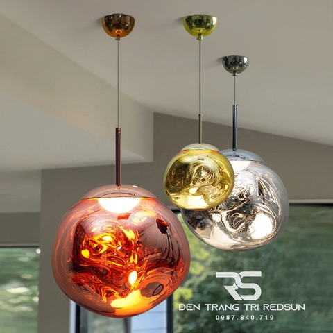 Đèn Thả Trần Hiện Đại Nham Thạch Phong Cách Bắc Âu Chất Liệu Thuỷ Tinh CDT-T053