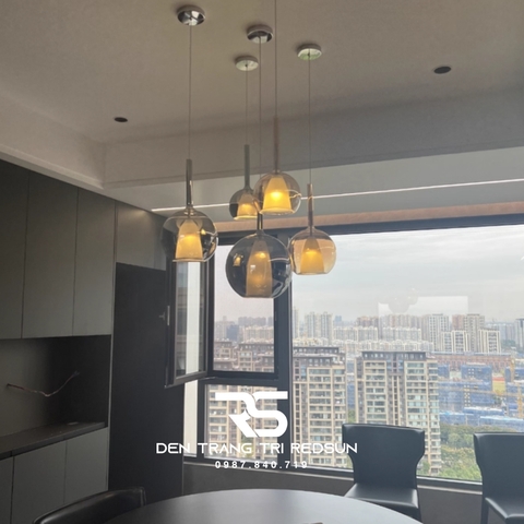 Đèn Thả Trần Hiện Đại Trang Trí  Phòng Ăn, Phòng Ngủ Phong Cách Bắc Âu CDT-1062