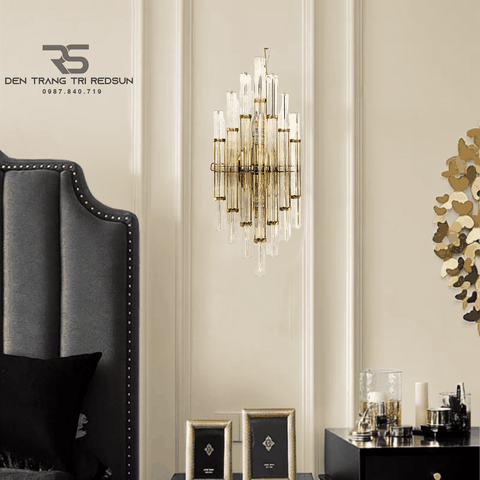 Đèn Tường Pha Lê Trang Trí Phòng Khách, Phòng Ngủ, Phòng Ăn Hiện Đại DT-C6623