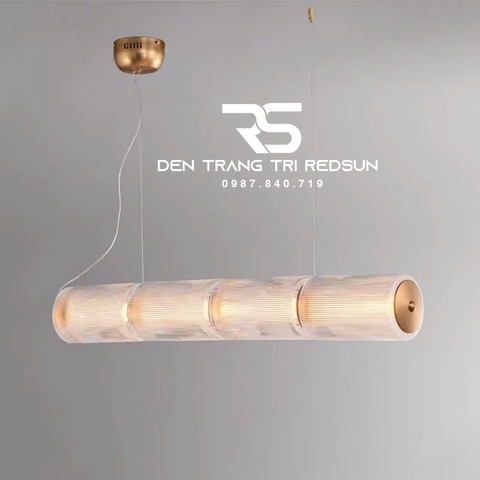 Đèn Thả Hiện Đại Ống Thủy Tinh Trang Trí Bàn Ăn, Nhà Hàng, Khách Sạn Phong Cách Bắc Âu DC-T117