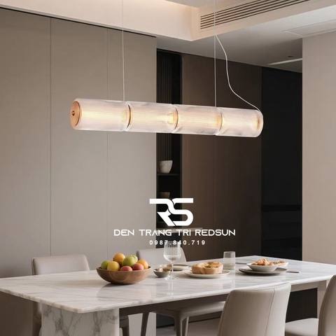 Đèn Thả Hiện Đại Ống Thủy Tinh Trang Trí Bàn Ăn, Nhà Hàng, Khách Sạn Phong Cách Bắc Âu DC-T117
