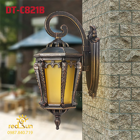 Đèn Tường Chùa Hợp Kim Lắp Ngoài Trời DT-C821B