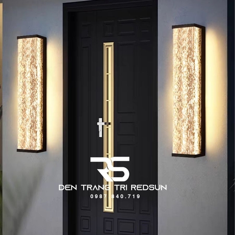Đèn Tường Trang Trí Ngoài Trời Nhà Hàng, Khách Sạn, Ban Công Biệt Thự, Sân Vườn DTOD-007
