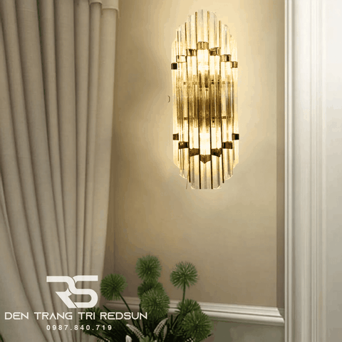 Đèn Tường Pha Lê Trang Trí Phòng Khách, Phòng Ngủ, Phòng Ăn Hiện Đại DT-C6625