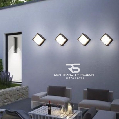 Đèn Led Tường Trang Trí Ngoài Trời, Phòng Khách, Phòng Ngủ, Cầu Thang Phong Cách Bắc Âu LT042