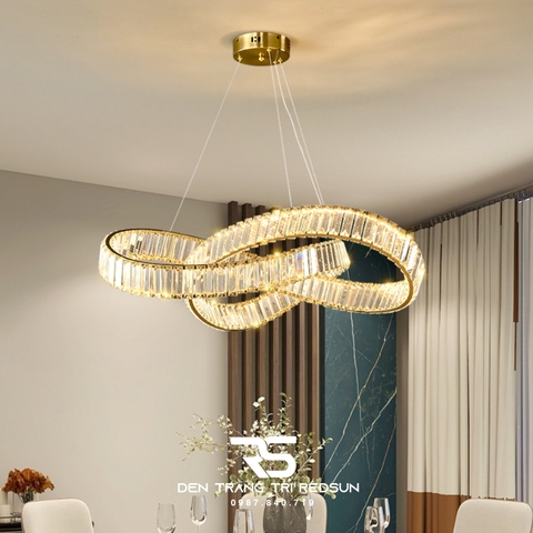 Đèn Thả Pha Lê Phòng Khách, Phòng Ngủ, Bàn Ăn Hiện Đại TPL129