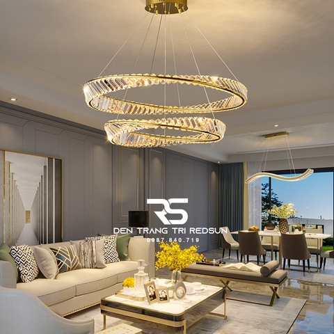 Đèn Thả Pha Lê Phòng Khách, Phòng Ngủ, Bàn Ăn Hiện Đại TPL130