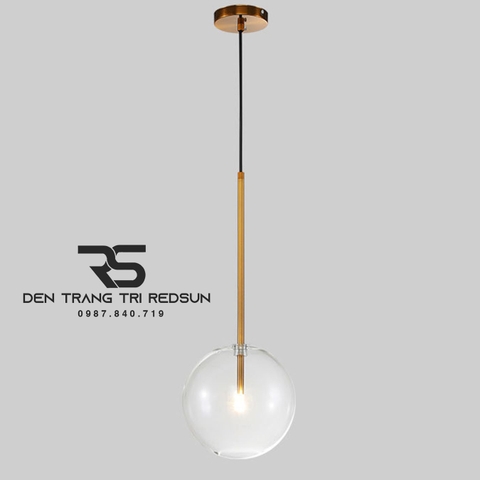 Đèn Thả Trần Hiện Đại Lắp Bàn Ăn, Quán Cà Phê Choá Thuỷ Tinh Phong Cách Bắc Âu CDT-T069