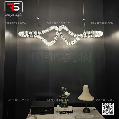 Đèn Thả Pha Lê Bàn Ăn, Bàn Đảo, Quầy Lễ Tân Khách Sạn, Nhà Hàng Sang Trọng HTK-NKFZ010