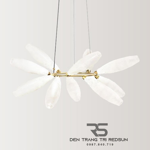 Đèn Chùm Phòng Khách Hiện Đại Phong Cách Bắc Âu Choá Thủy Tinh DC-T101