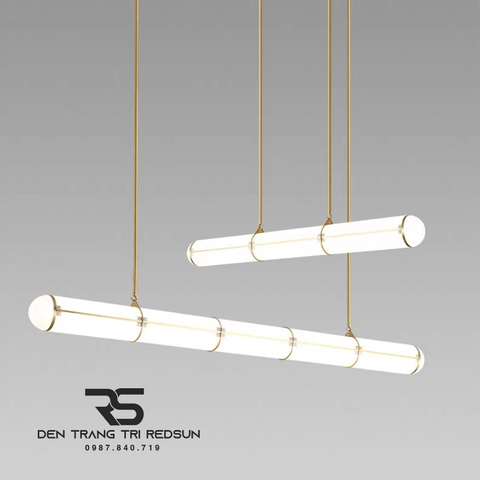 Đèn Thả Bàn Ăn, Bàn Đảo Hiện Đại Hình Ống Phong Cách Italia DC-T119