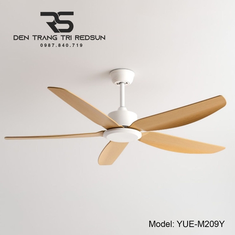 Quạt Trần Trang Trí Phòng Khách, Phòng Ngủ - YUE-M209Y