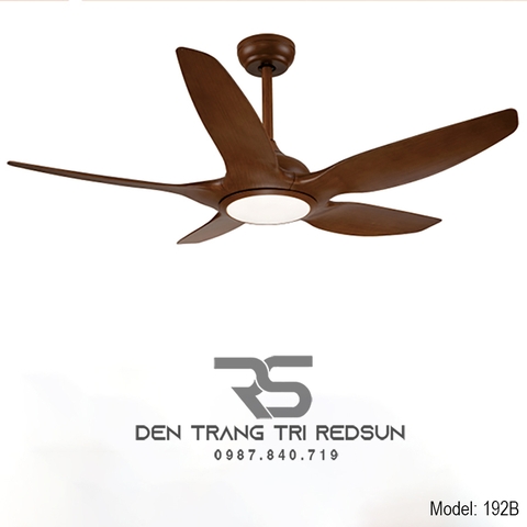 Quạt Trần Đèn Trang Trí Phòng Khách, Phòng Ngủ - 52YY-192B