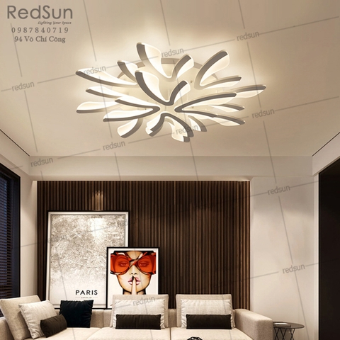 Mâm ốp trần Mika chữ V 12 OT-012