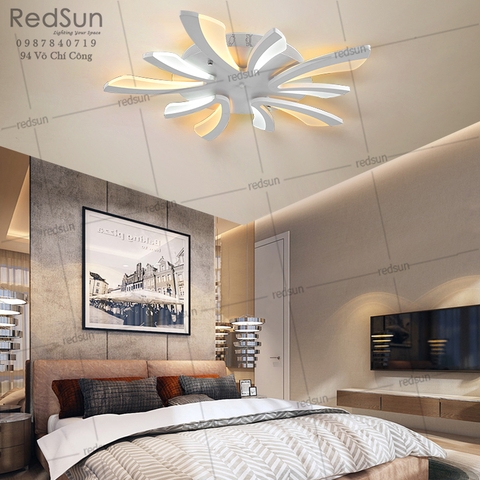 Mâm ốp trần Mika chữ V mini 12 OT-S005