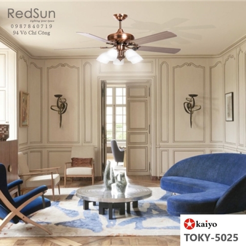 Quạt trần đèn KaiyoKukan TOKY-5025
