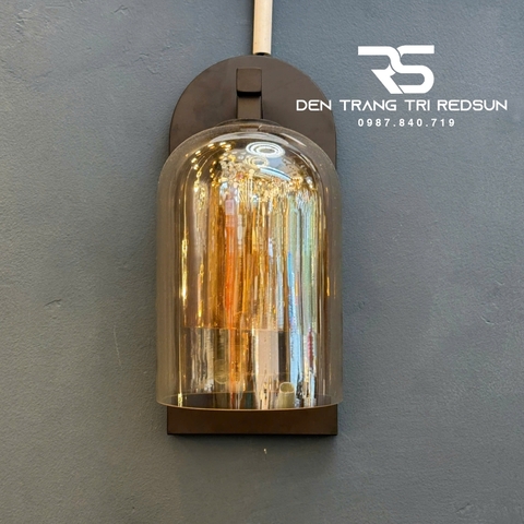 Đèn Tường Hiện Đại Trang Trí Phòng Khách, Phòng Ngủ Phong Cách Bắc Âu Chóa Thủy Tinh DT-1040