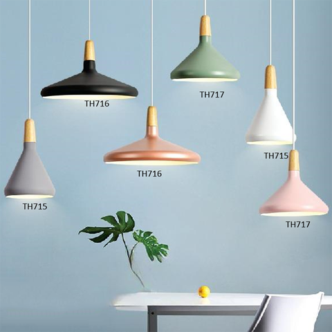 Đèn Thả Chao Hiện Đại Lắp Phòng Bếp, Phòng Ngủ, Quán Cà Phê, Nhà Hàng TH715, TH716, TH717