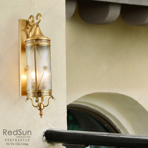 Đèn Tường Chùa Đồng Lắp Ngoài Trời DT-C0621