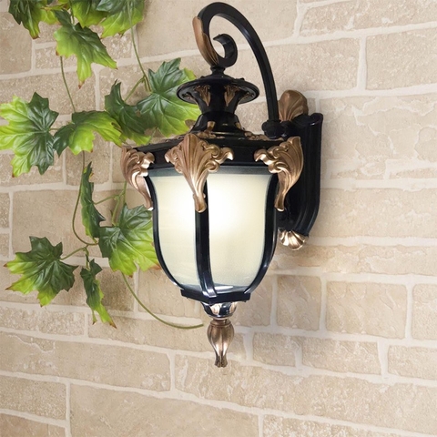 Đèn Tường Chùa Hợp Kim Lắp Ngoài Trời DT-C0116