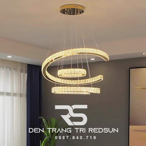 Đèn Thả Pha Lê Phòng Khách, Phòng Ngủ, Bàn Ăn Hiện Đại TPL057