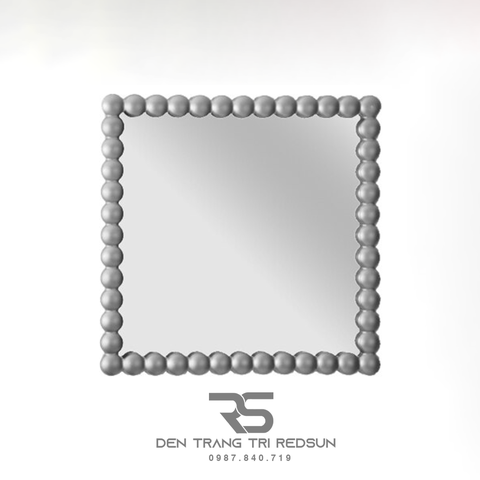Gương Treo Tường Nghệ Thuật Lắp Trang Trí Phòng Khách, Phòng Ăn, Phòng Ngủ Bắc Âu GDC-006