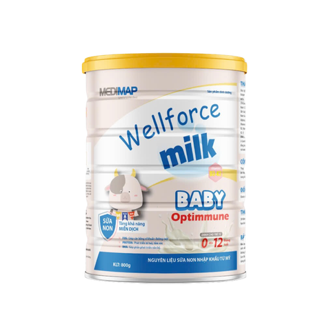 Wellforce Milk Baby Optimmune 0-12 tháng tuổi