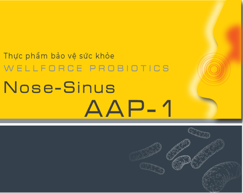 Thực phẩm bảo vệ sức khỏe Wellforce Probiotics Nose-Sinus AAP-1 viên