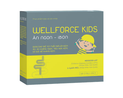 Thực phẩm bảo vệ sức khoẻ Wellforce Kids Ăn ngon - IBON
