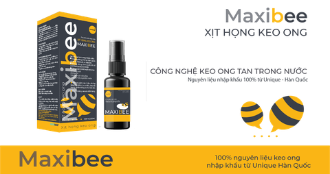 XỊT HỌNG KEO ONG MAXIBEE