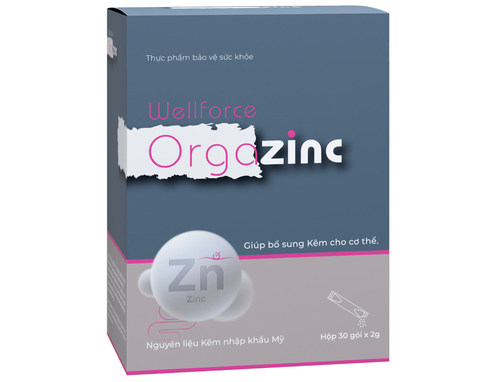 Thực phẩm bảo vệ sức khoẻ Wellforce OrgaZinC