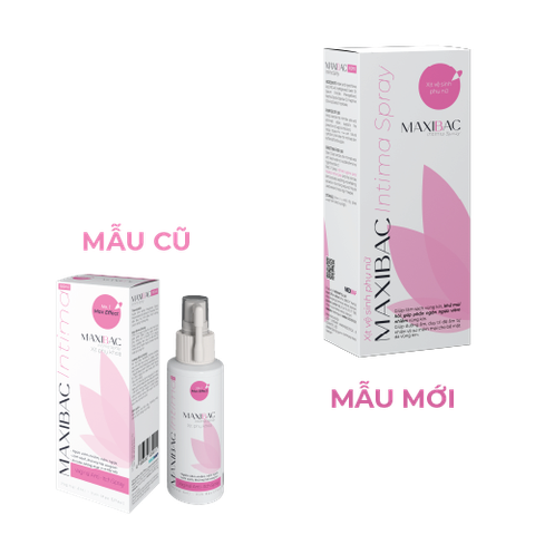 Xịt vệ sinh phụ nữ MAXIBAC INTIMA SPRAY
