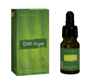 DHA D3 nhỏ giọt Wellforce ALGAE DHA lọ 8ml