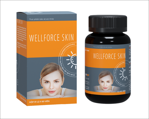 Thực phẩm bảo vệ sức khoẻ Wellforce Skin - Hộp 60 viên