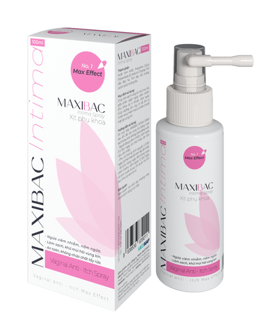 XỊT PHỤ KHOA MAXIBAC INTIMA 100ML