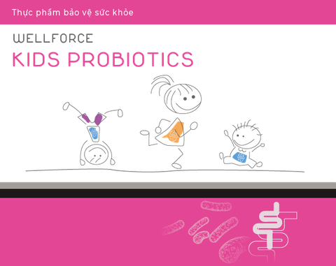 Thực phẩm bảo vệ sức khoẻ Wellforce Kids Probiotics