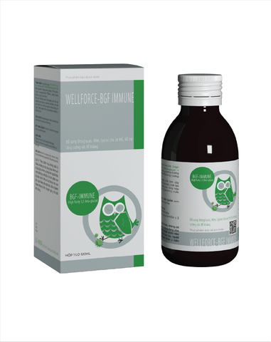 Thực phẩm bảo vệ sức khoẻ Wellforce - BGF Immune chai 120ml