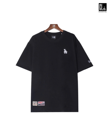 New Era, Ap Ne Basic Two Tag  LOGO LA T-Shirt - Black