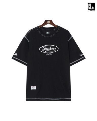 New Era, AP MLB SCRIPT NY - Black