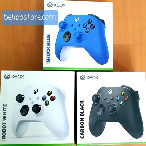 Tay Cầm Chơi Game Xbox Series X Chính Hãng Microsoft Xbox One X Shock Blue | TOP BÁN CHẠY