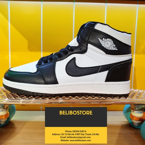 Giày thể thao Jordan 1 High Retro Black White