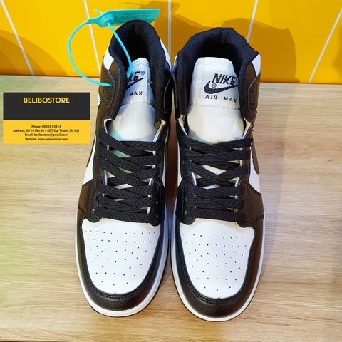 Giày thể thao Jordan 1 High Retro Black White